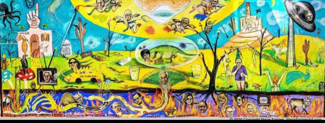 The Setiles — Painting by Maria Farmer